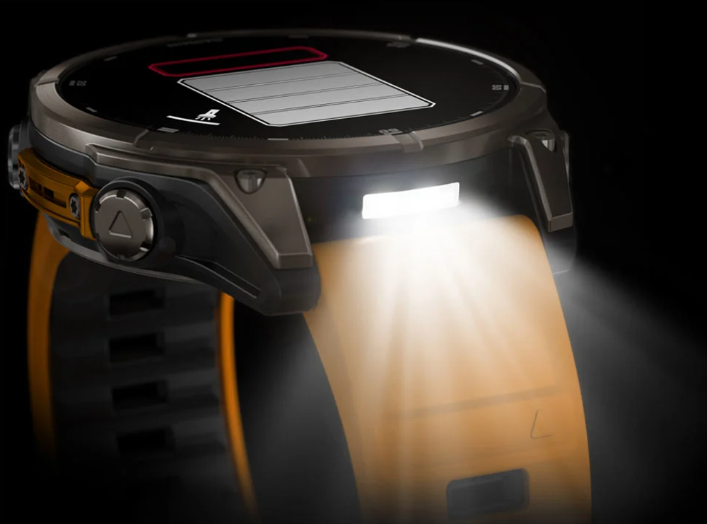 Умные часы Garmin Fenix 8 47мм AMOLED Sapphire Orange