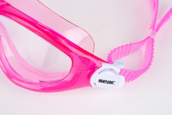 Очки-маска для плавания детские Seac Matt Junior розовый