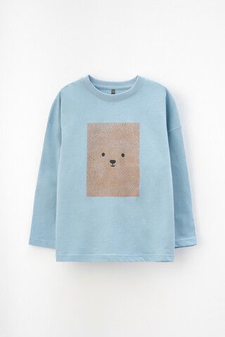 джемпер  для мальчика  КР 302256/пыльно-синий к432