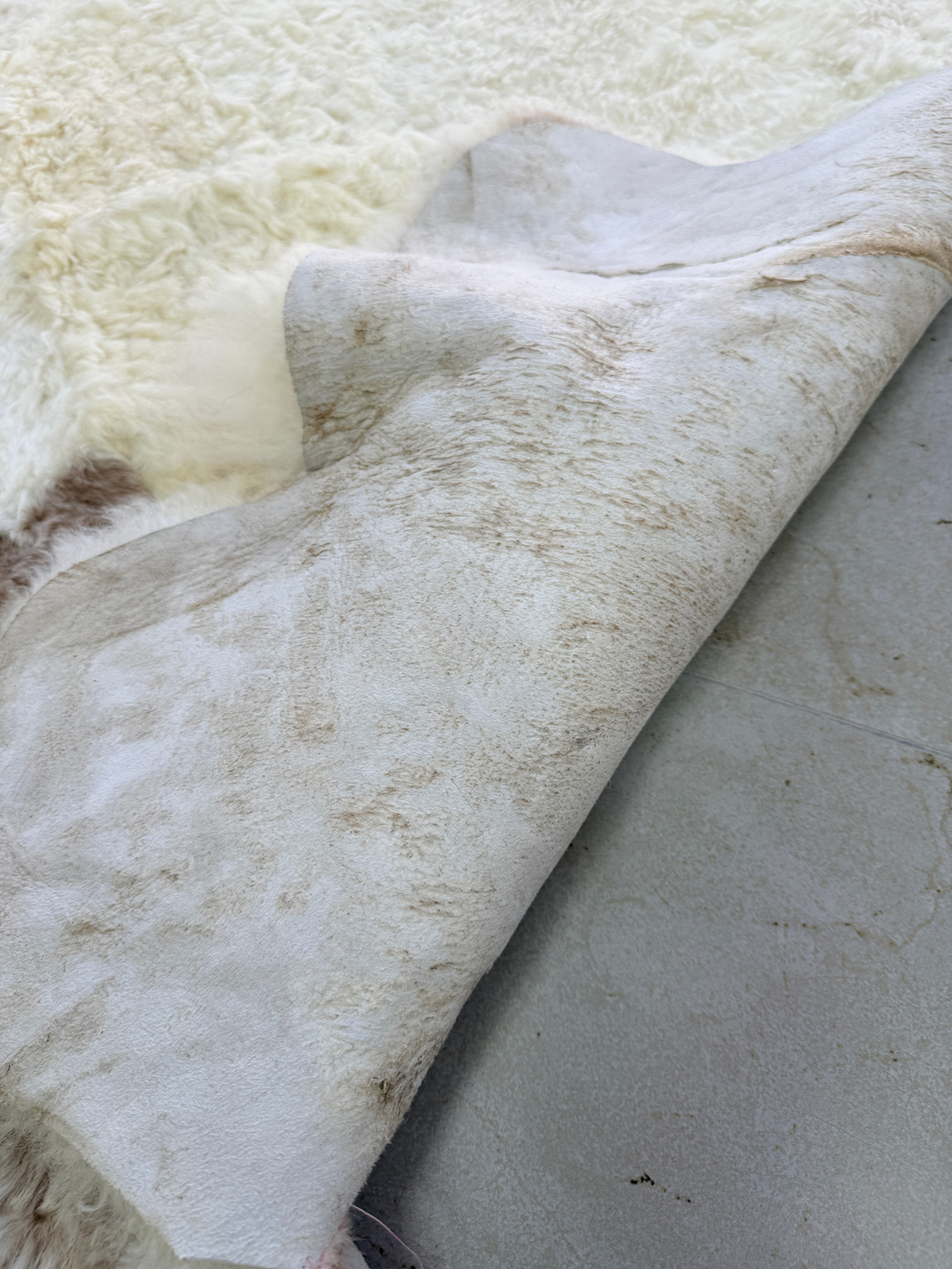 Ковер шкура натуральная овчина Меховой