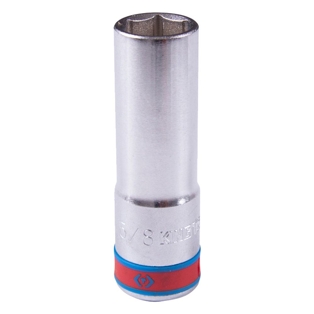 KING TONY (423520S) Головка торцевая глубокая шестигранная 1/2&quot;, дюймовая 5/8&quot;