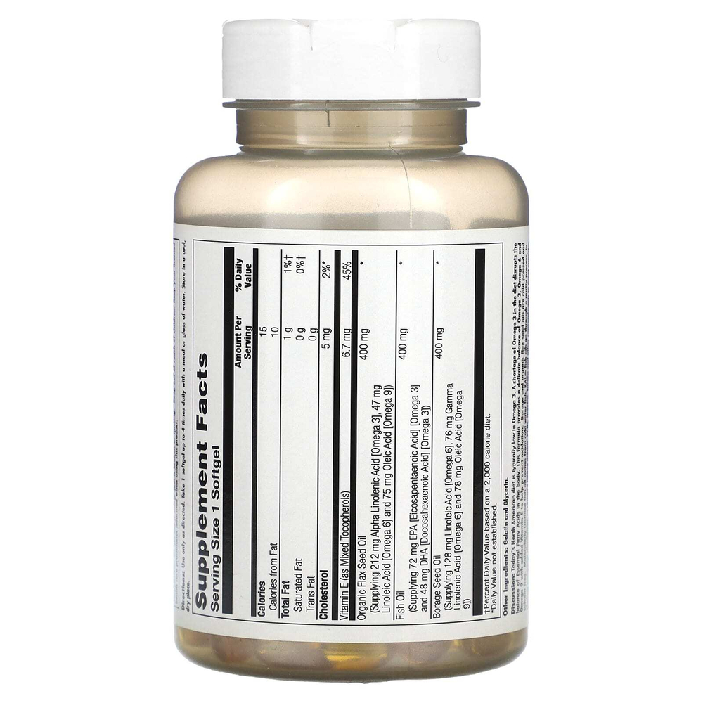 KAL, Ultra Omega 3, 6, 9, 50 мягких таблеток