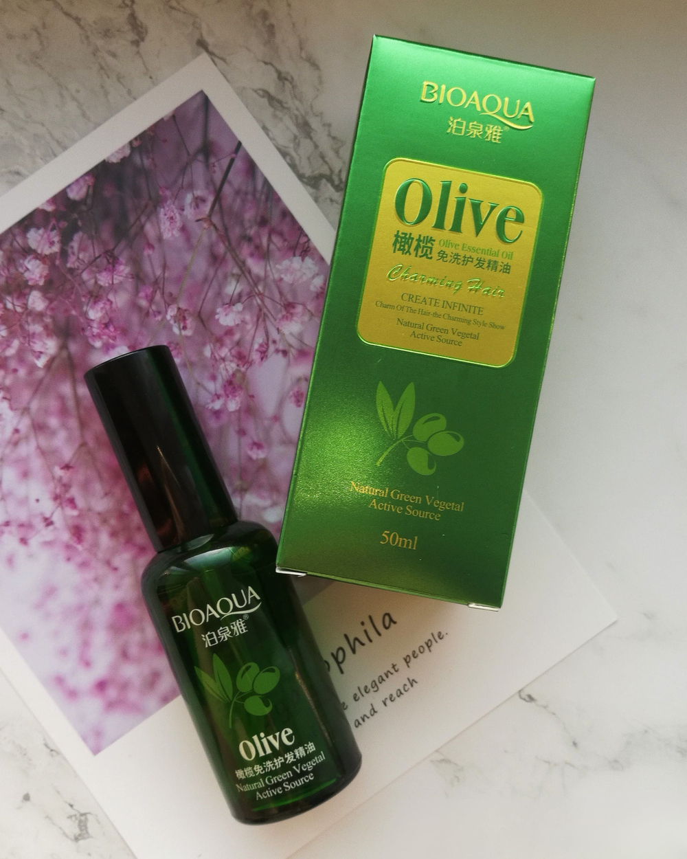 Масло для волос с оливой, 40 мл