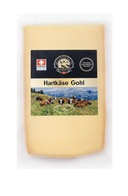 Сыр "Деревенский горный" мдж в сух в-ве 49%, сегмент 200 г, ТМ Margot Fromages Швейцария