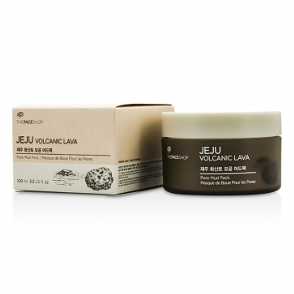 The Face Shop Jeju Volcanic Lava Pore Mud Pack маска для лица с вулканической лавой