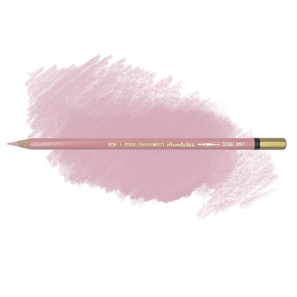 Карандаш художественный акварельный MONDELUZ, цвет 352 розовый яркий