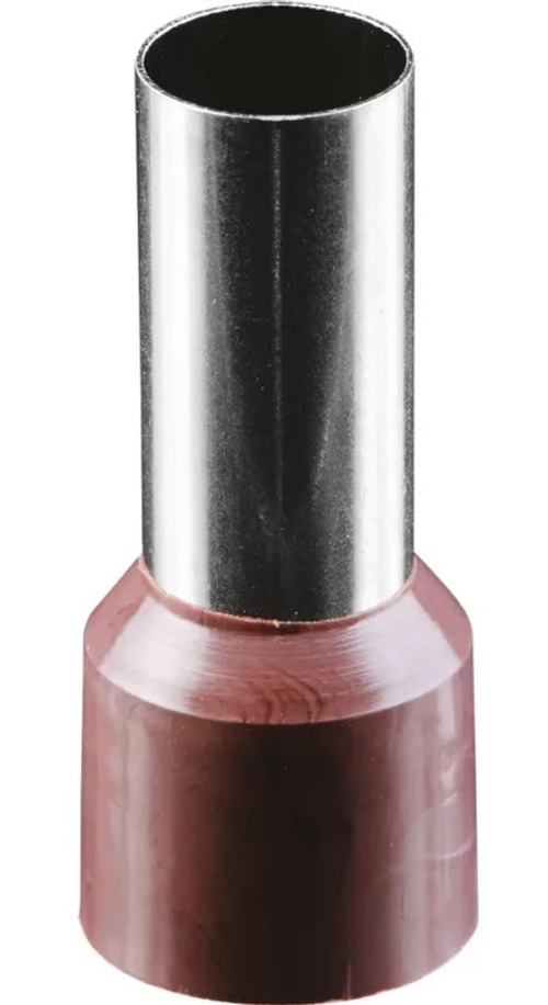 Наконечник-гильза 35 кв.мм*16 мм  коричневый UNIEL