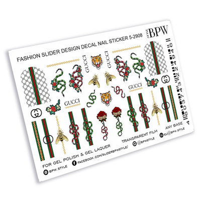 Слайдер-дизайн BPW В стиле Гуччи