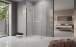 Душевой уголок Radaway Furo KDJ 120x100 L стекло прозрачное/профиль хром