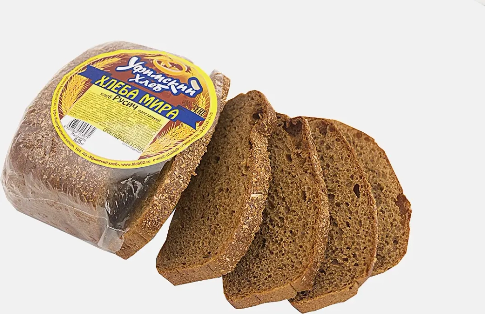 Хлеб Русич нарезанный Уфимский хлеб 250г