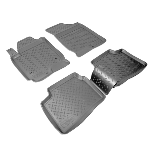 Ковры в салон Norplast/Unidec для Hyundai i30 в кузове FD (2007-2012), Черный, арт.NPL-Po-43-02