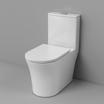Унитаз напольный Grossman Thin Rim GR-5607SQ (656х370х796) тонкий ободок,белый,моноблок с тонкой крышкой,микролифт,смыв торнадо,1 место