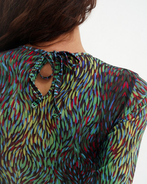 Слитный купальник "Smart 01" (мульти, зеленый)