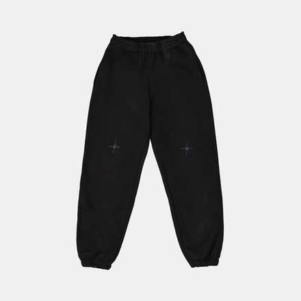 BLACK BLING SWEATPANTS