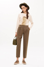 23394 Лонгслив женский (бежевый)