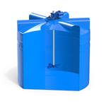 Ёмкость с лопастной мешалкой Полимер-Групп V 8000 л. вертикальная (2300x2300x2358см;) - арт.559202