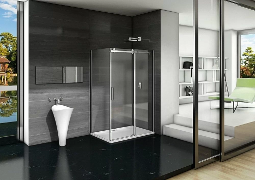 Душевой уголок Good door GALAXY WTW+SP 110x80