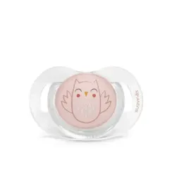 Соска-Пустышка Suavinex Anatomical Pro силикон 0-6 мес Розовая