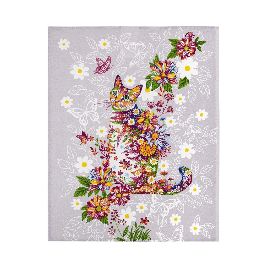 Набор кухонных полотенец, 3 шт , 45х60 см , рогожка