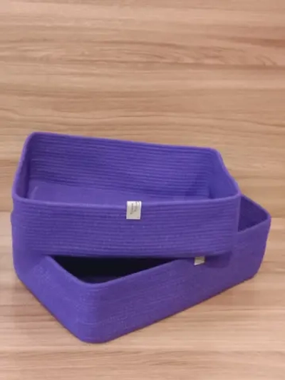 Корзина для хранения плетеная