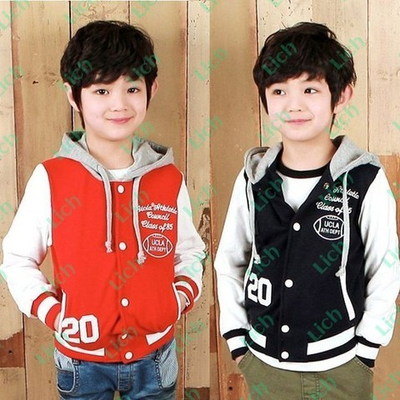 Худи на кнопках двухцветное с контрастным капюшоном