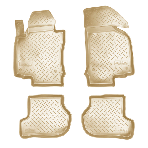 Ковры в салон Norplast/Unidec для Volkswagen Jetta (2005-2011)Полиуретан,Бежевый, арт.NPL-Po-95-23-B