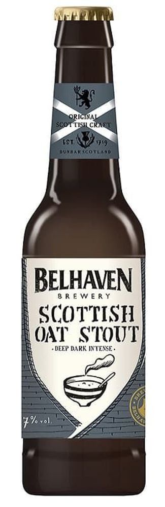 Belhaven Scottish Oat Stout 0.33 л. - стекло(12 шт.)