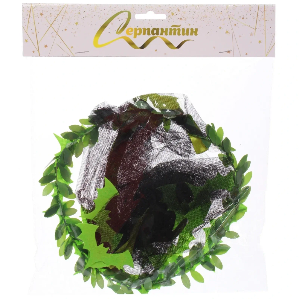 Ободок карнавальный «Helloween - Черная фата», микс