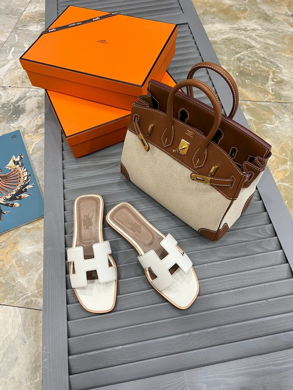 Шлепанцы Hermes