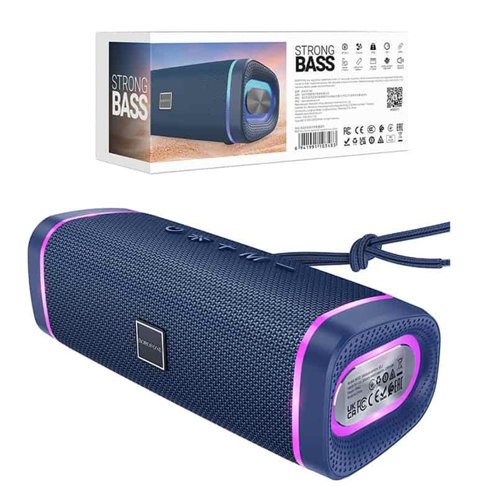 Колонка - Bluetooth BOROFONE BR32 (синий)