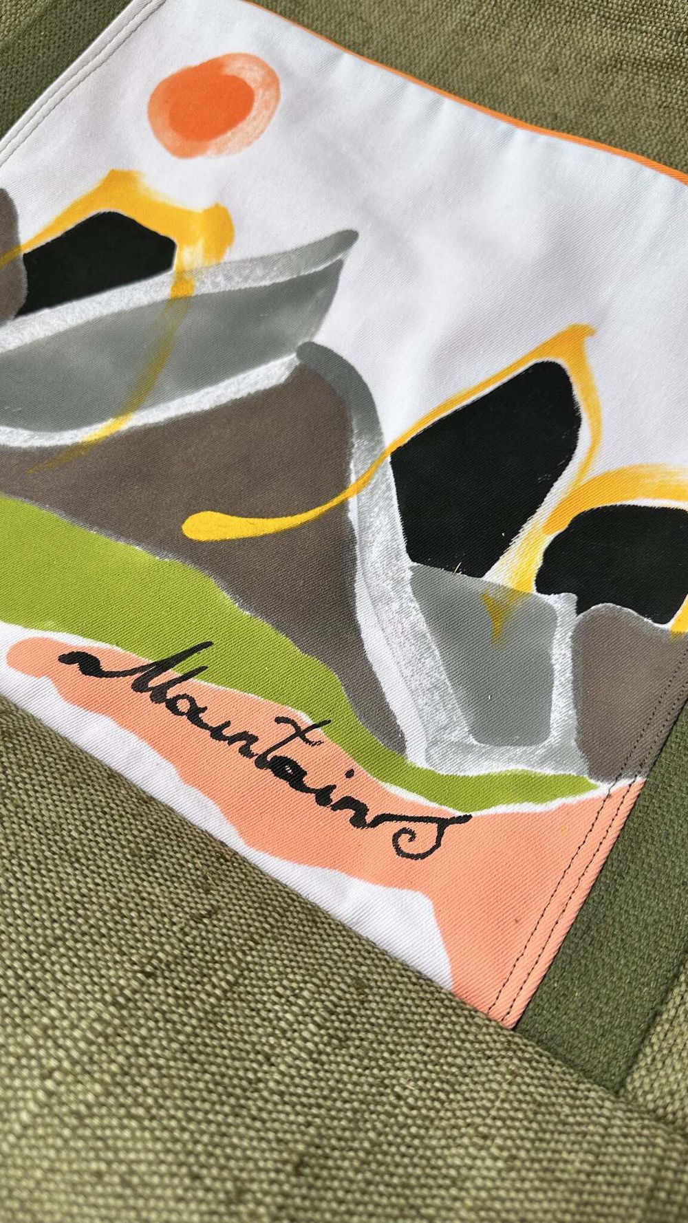 Сумка Klumba Utility Bag Mountains зеленая