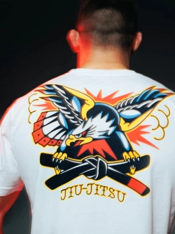 Футболка MANTO x Panku EAGLE белая