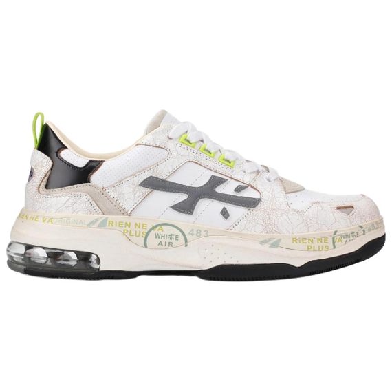 Premiata Suede Low-Top 'White Grey'