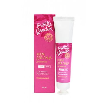 Крем для зрелой кожи лица, 50 мл, PRETTY GARDEN.