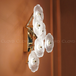 Бра Cloyd SHAMBALA-C W6 / выс. 48 см - золото (арт.20424)