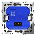 Светорегулятор встраиваемый VOLTUM S70 поворотно-нажимной 600 Вт, (титан)