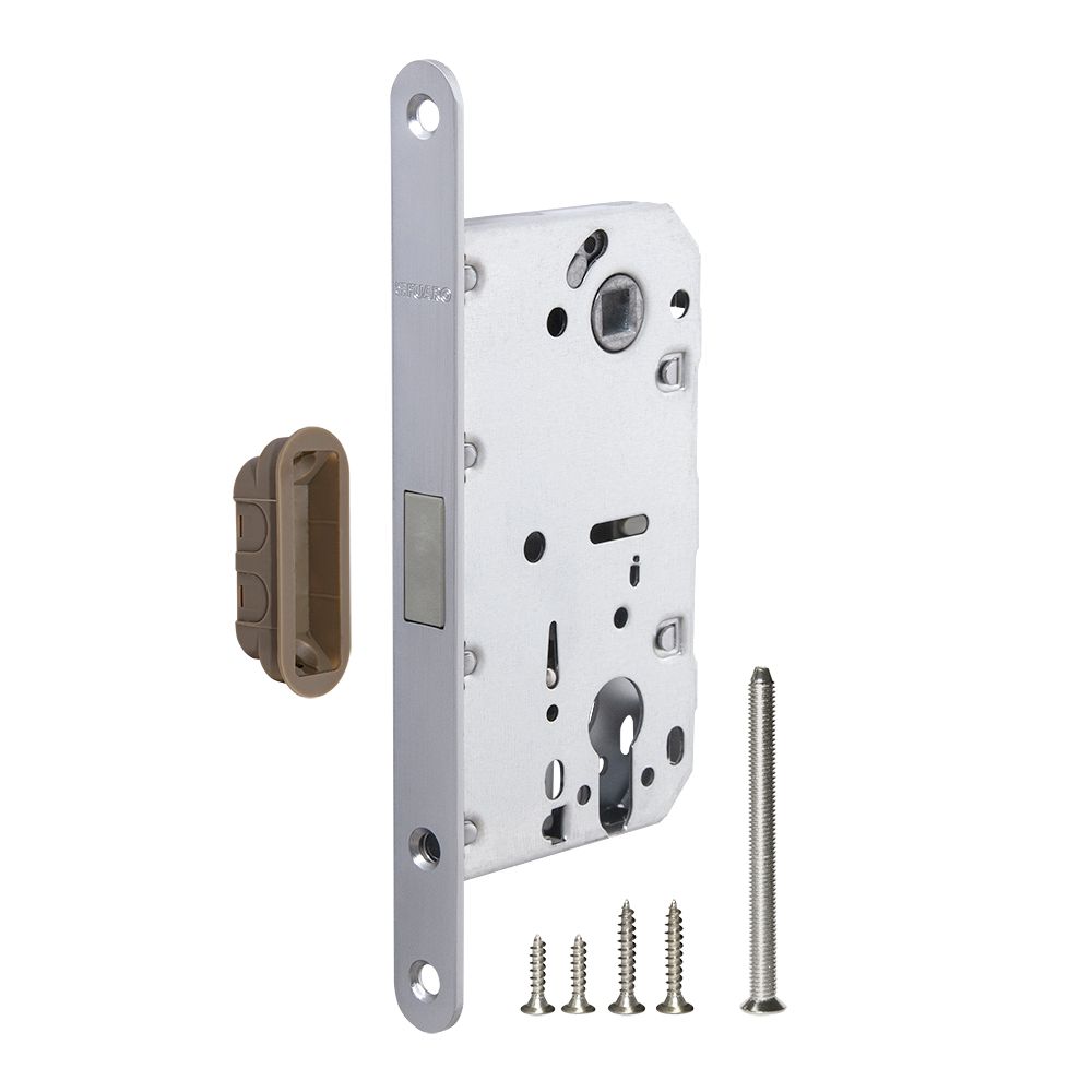 Корпус Fuaro (Фуаро) врезного замка MAGNM85C-50 (M85C-50) SSC сатинированный хром