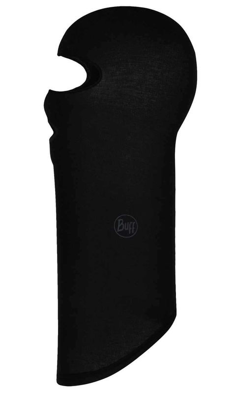 Балаклава тонкая Buff Balaclava Solid Black Фото 1