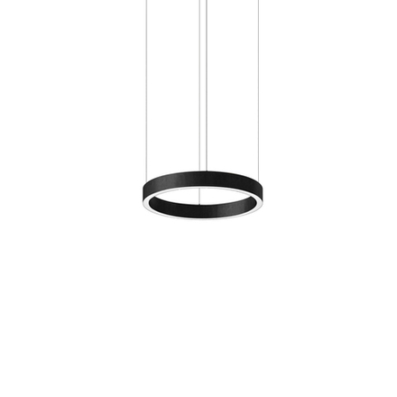 Pendant design lamp  Light Ring by HENGENG  D40 (Black)