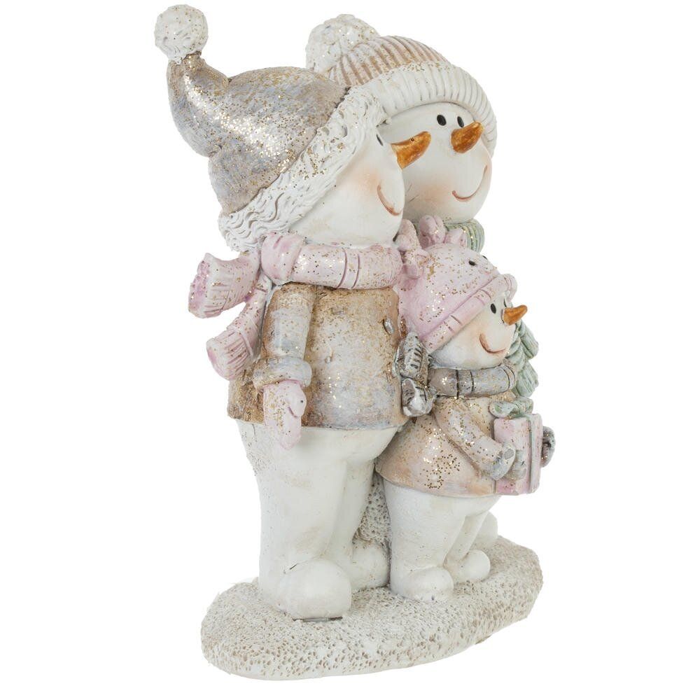 GAEM Фигурка декоративная "Снеговики", L10 W4,5 H11 см