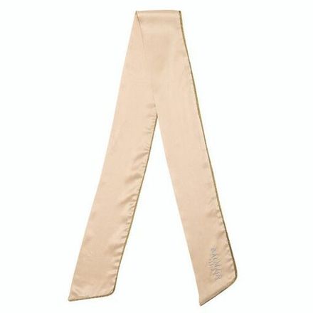 Balmain Hair Couture Платок-шарф Золотистый Лимитированная коллекция Limited Edition Silk Pastel Gold Hair Scarf SS20
