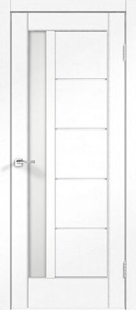 Межкомнатная дверь Velldoris Premier 3 Soft-touch PO Лакобель белое Ясень белый