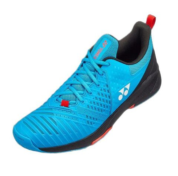 Мужские теннисные кроссовки Yonex Power Cushion Sonicage 3 Wide - blue/black