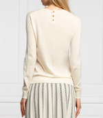 кашемировый свитер iberia TORY BURCH - экрю(63625)