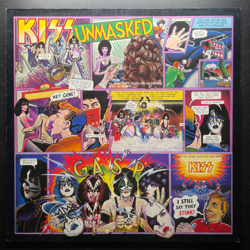 Kiss ‎– Unmasked (Германия 1980г.)