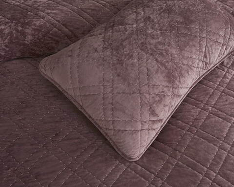 Покрывало 160х220 и наволочка 50х70 Sofi De MarkO Селена Пепельная роза