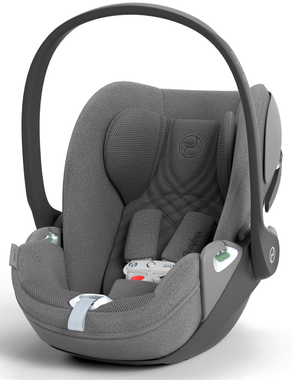 Коляска Cybex Priam IV Chrome Brown complete Cloud T Mirage Grey Plus Base T 4 в 1 Mirage Grey