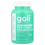 Goli Nutrition, жевательные таблетки пре, пост и пробиотики, 60 жевательных конфет