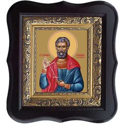 Роман Кесарийский, Антиохийский, священномученик диакон. Икона на холсте.