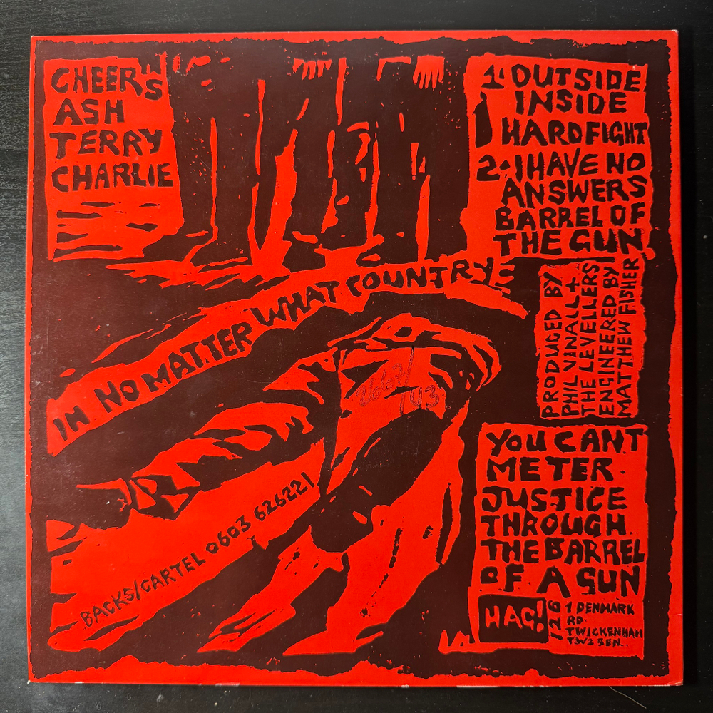 Levellers – Outside / Inside (Англия 1989г.) 12" 45 RPM Test pressing